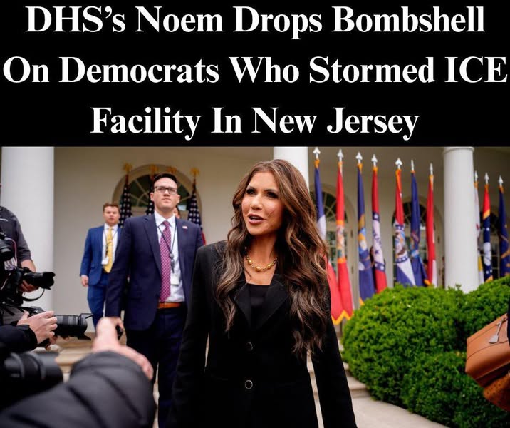 Governor Noem Issues Strong Rebuke to Democrats Over Breach of New Jersey ICE Facility
