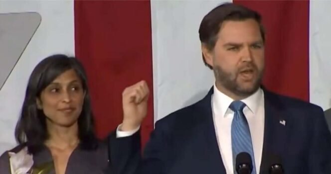 JD Vance branded “tasteless” after comment about his wife