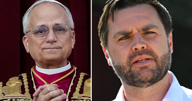 Pope Leo XIV took aim at JD Vance just weeks before becoming first American Pope