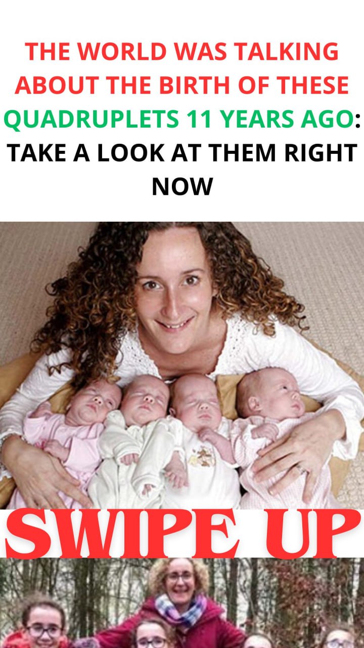 The World Marvelled at Their Birth 11 Years Ago: Here’s What These Famous Quadruplets Look Like Now