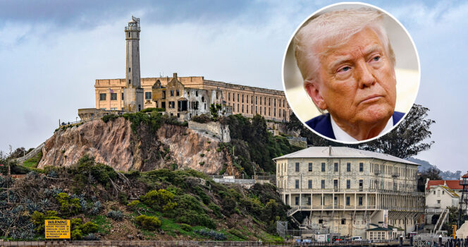 Donald Trump wants to reopen Alcatraz and reveals who will be sent there 