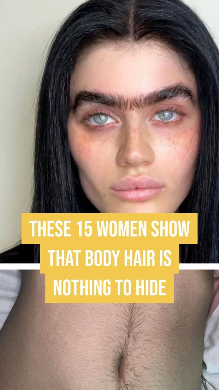 These 15 Women Show That Body Hair Is Nothing to Hide